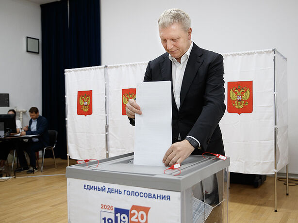 Андрей Иванов проголосовал на выборах в Госдуму и Московскую областную Думу Андрей Иванов проголосовал на выборах в Госдуму и Московскую областную Думу